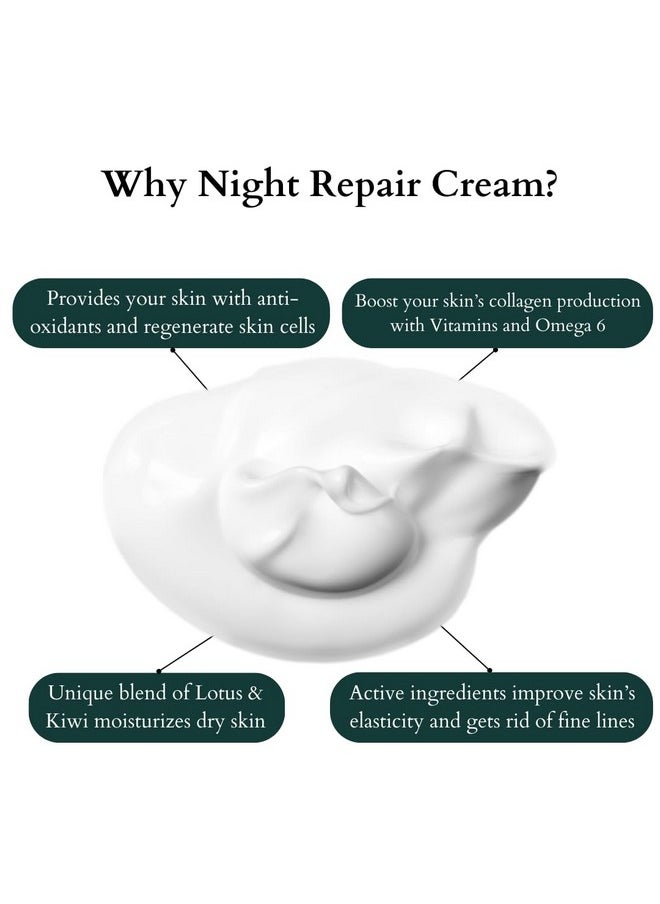 Night Repair Cream - Revitalift Night Cream: Paraben-Free Formula For Youthful, Radiant Skin - Wake Up To Timeless Beauty - 50G