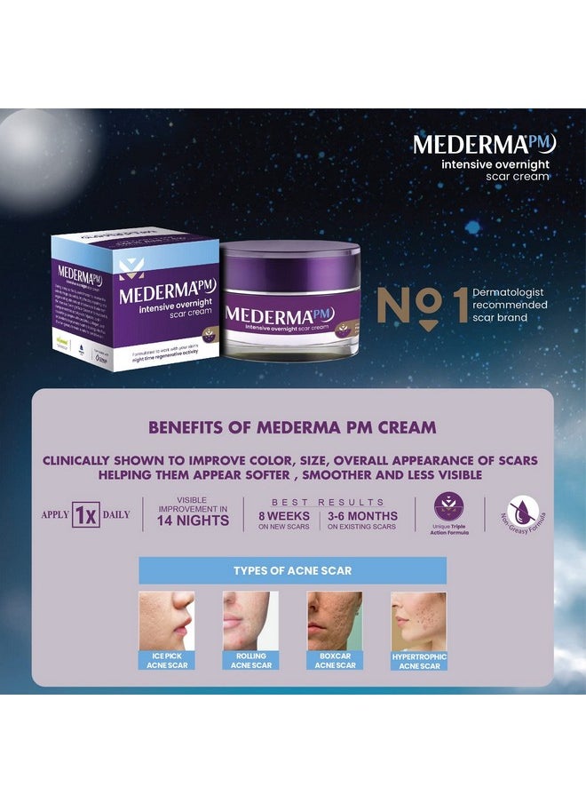 Intensive Overnight Cream 30G-Works With Skin'S Nighttime Regenerative Activity - Once-Nightly Application Is Clinically Shown To Make Scars Smaller & Less Visible