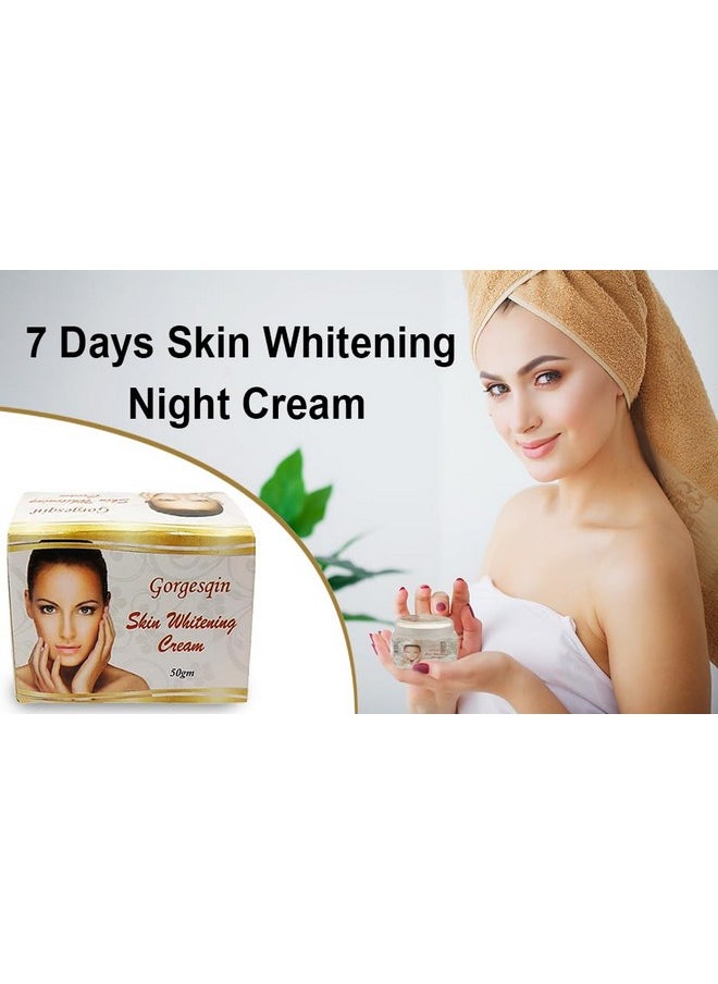 7 Days Skin Whitening Night Cream, 22 Gm