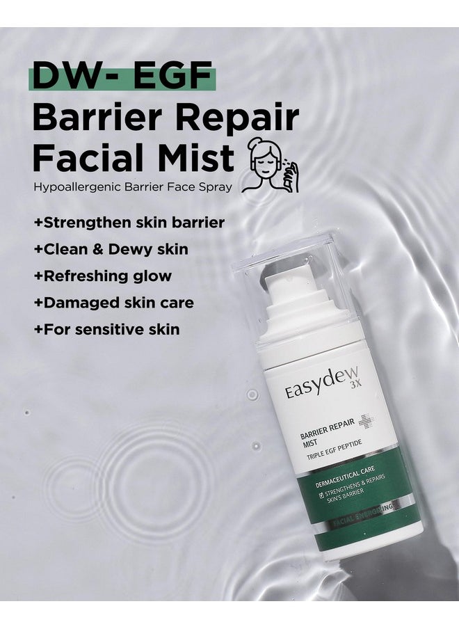 Barrier Repair Mist - Advanced Protective, Moisturizing And Revitalizing Face Spray For Enhanced Skin Barrier Health With Egf Peptide, Hyaluronic Acid, Collagen, 2.02 Fl.Oz.