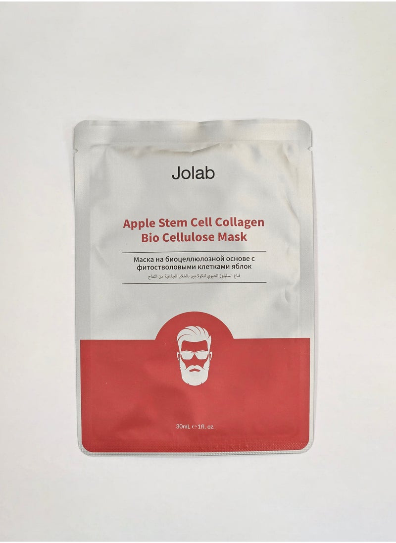 Apple Stem Cell Collagen Bio Cellulose Man's Mask