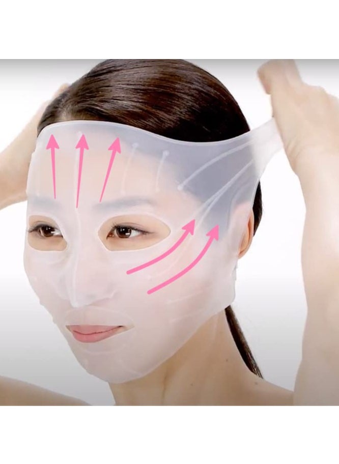 Silicone Skin Mask | Face Lifting Double Chin Reducer | V Line Lifting | Under Eye Mask | Forehead Wrinkles Treatment | Korean Skin Care