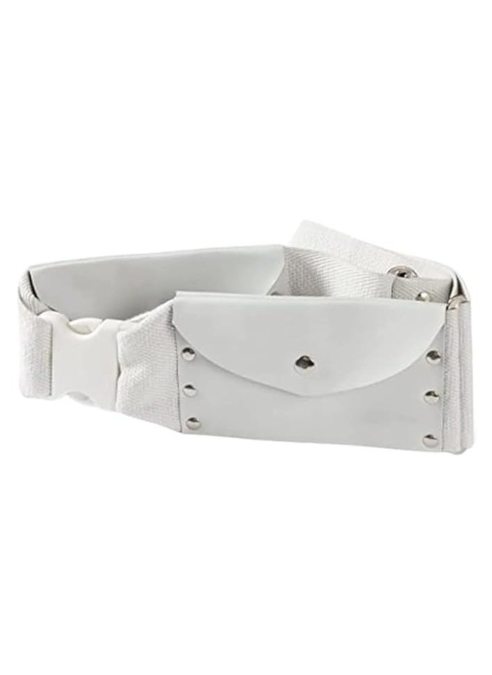 Belt of Hajj Umrah ihram for Men Waterproof, Unstitched Strong and According to Sunnah White Belt.. (XXX-Large)