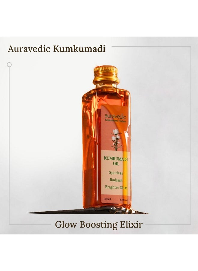 Kumkumadi Tailam For Face Kumkumadi Face Oil For Glowing Skin 100 Ml Pack Of 5 Kumkumadi Oil Face Serum Oil Dark Spot Corrector Glow Serum Oil For Women Men