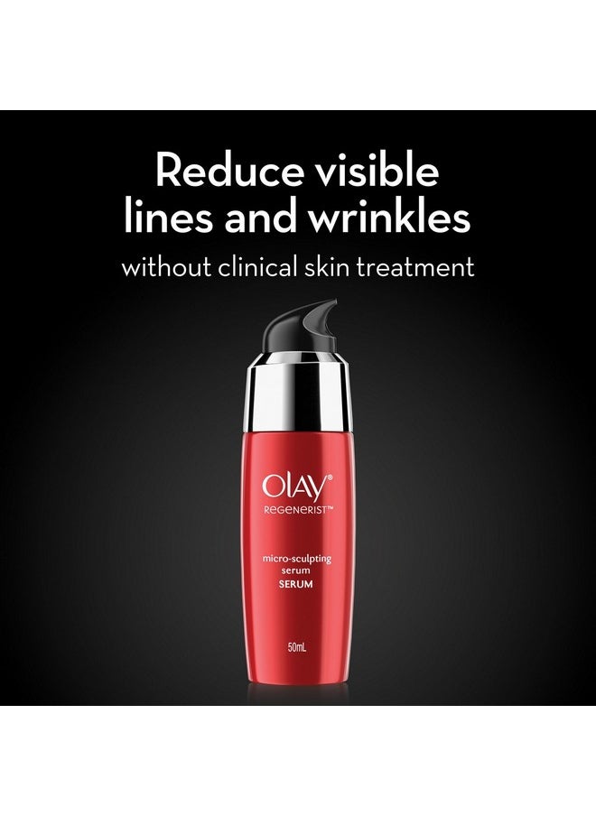 Regenerist Micosculpting Serum | Hydrated, Plump, Bouncy Skin | With Hyaluronic Acid, Niacinamide And Peptides | Normal, Oily, Dry, Combination Skin | 50Ml