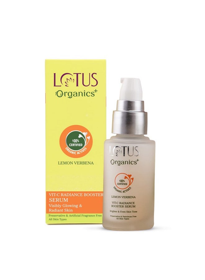 Vitamin - C Radiance Booster Serum|Lemon Verbena| Brighter & Even Tone Skin|30Ml