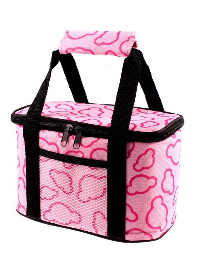 Lunch Box Bag Insulated Pink