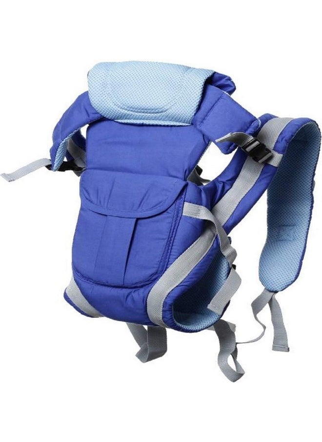 4-In-1 Adjustable Baby Carrier Cum Kangaroo Bag/Baby Carry Sling/Back/Front Carrier For Baby With Safety Belt And Buckle Straps For 0-18 Months Baby(Royal Blue), Kid