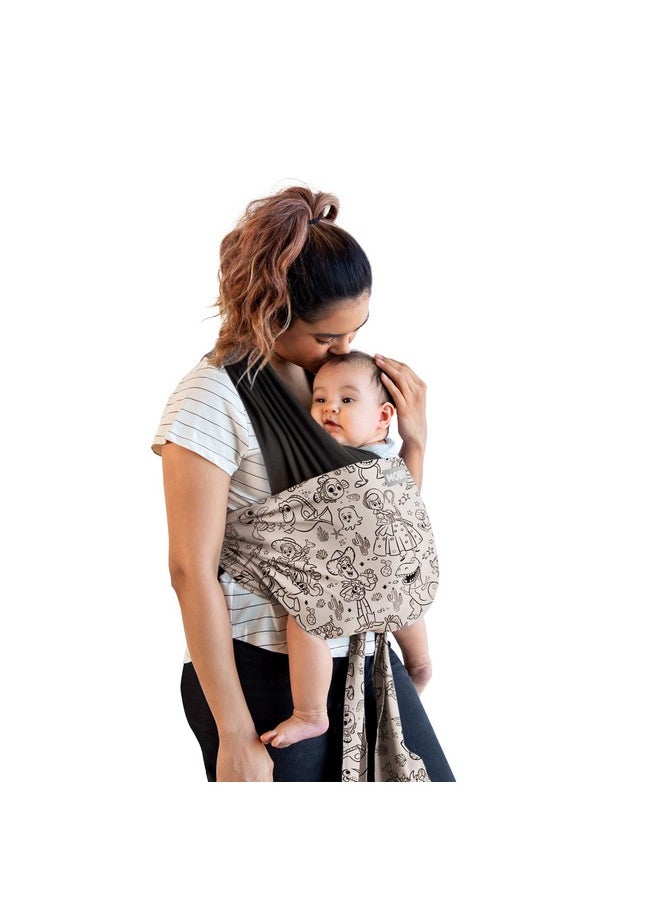 Easy-Wrap Carrier | Baby Carrier And Wrap In One For Mothers, Fathers, And Caregivers | Designed For Newborns, Infants, And Toddlers | Disney & Pixar'S Infinite Adventures