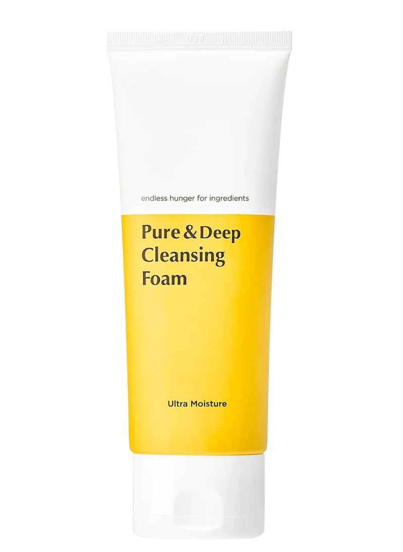 Manyo Pure & Deep Cleansing Foam 200ml, Korean Skincare VEGAN Certified