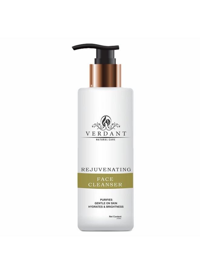 Rejuvenating Face Cleanser (200Ml) For Removes Dead Skin Cells & Deep Pore Cleanser - Sulphate & Paraben Free