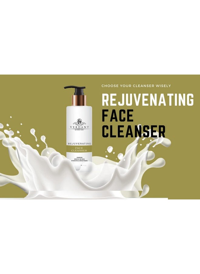 Rejuvenating Face Cleanser (200Ml) For Removes Dead Skin Cells & Deep Pore Cleanser - Sulphate & Paraben Free