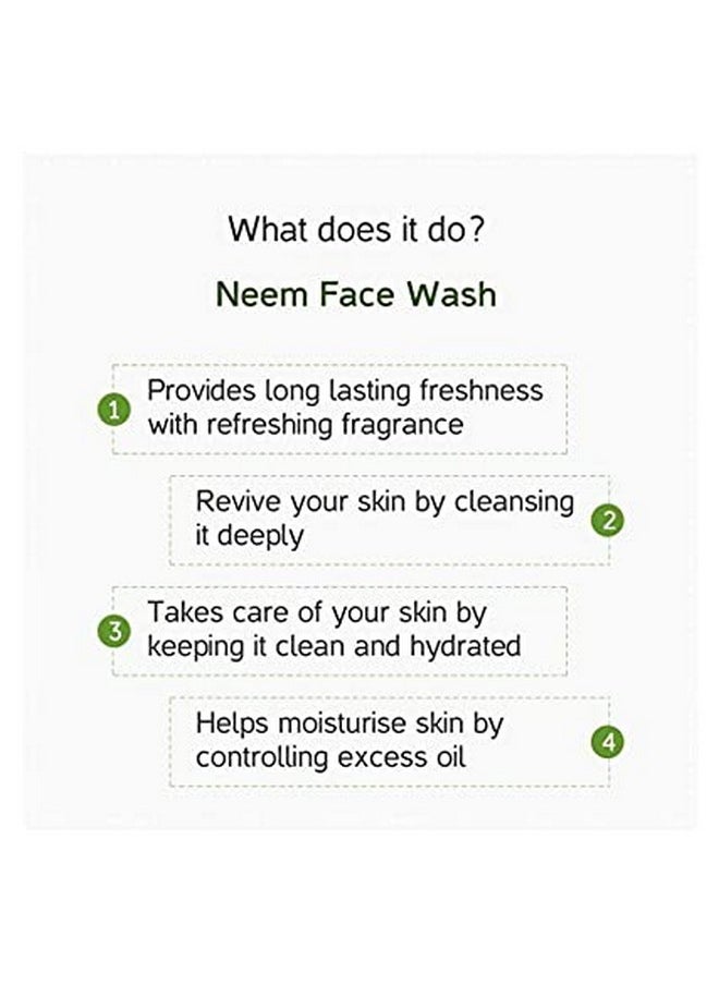 Neem Face Wash 50Ml Pack Of 7