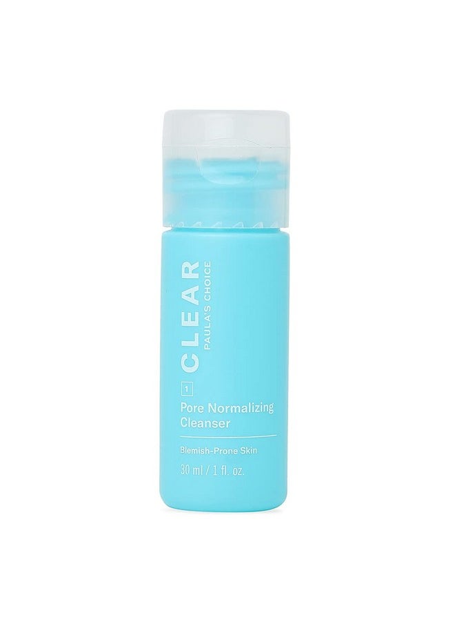 Clear Pore Normalizing Cleanser, Salicylic Acid Face Wash, Redness & Blackheads, 30 Ml (Travel Size) (26008)