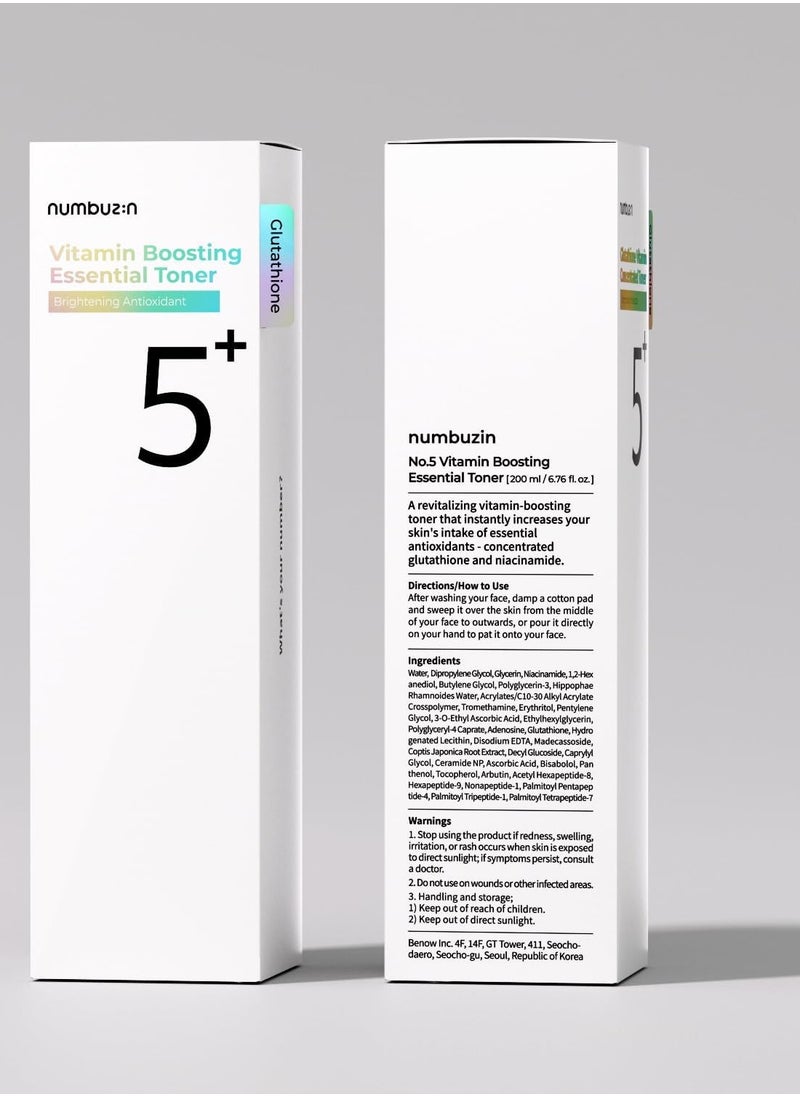 No.5 Vitamin Boosting Essential Toner