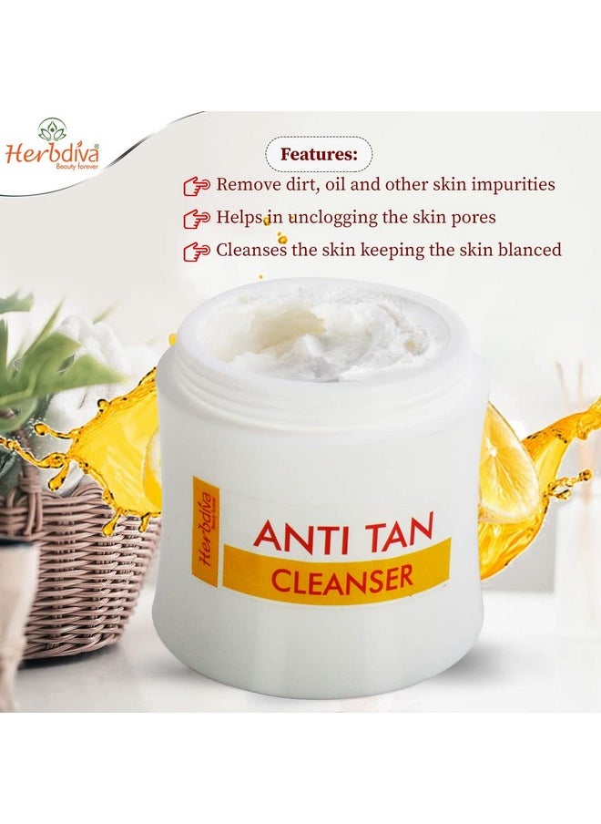 Anti Tan Cleanser 250 Ml | Enriched With Lemon Extracts & Clove, Tea Tree Oil | For Instant Tan Removal, All Skin Types