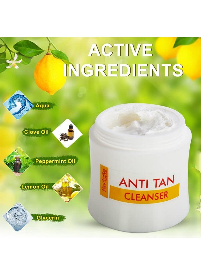 Anti Tan Cleanser 250 Ml | Enriched With Lemon Extracts & Clove, Tea Tree Oil | For Instant Tan Removal, All Skin Types