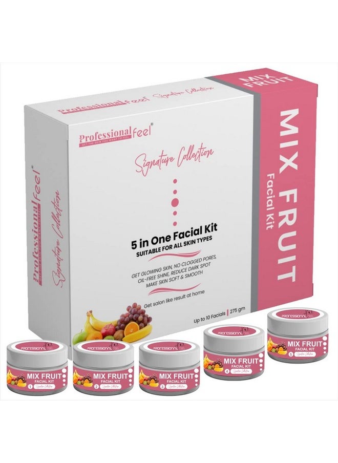 Mix Fruit Facial Kit, Facial Kit For Women & Men Signature Collection Facial Kit (Mix Fruit)