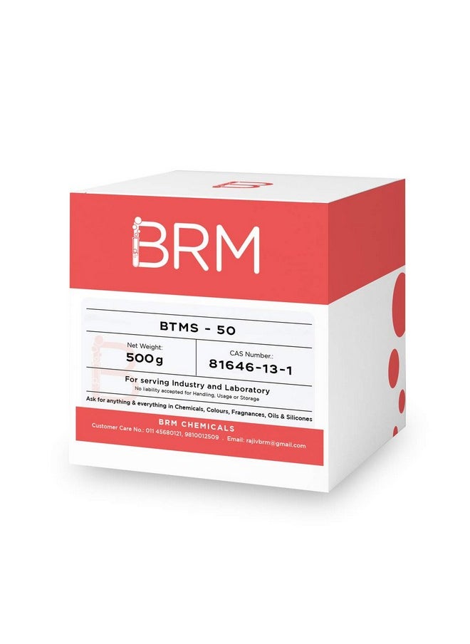 Btms - 50-500 Grams Behentrimonium Methosulfate 50 - For Lotion Making, Creams, Hair Conditioners, Cosmetic Making & Diy Personal Care For Face, Hair, Skin & Body