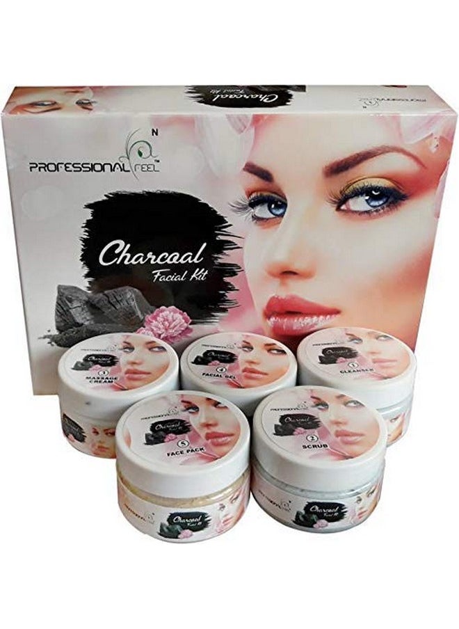 Black Charcoal Facial Kit - 500Gm (Set Of 5)