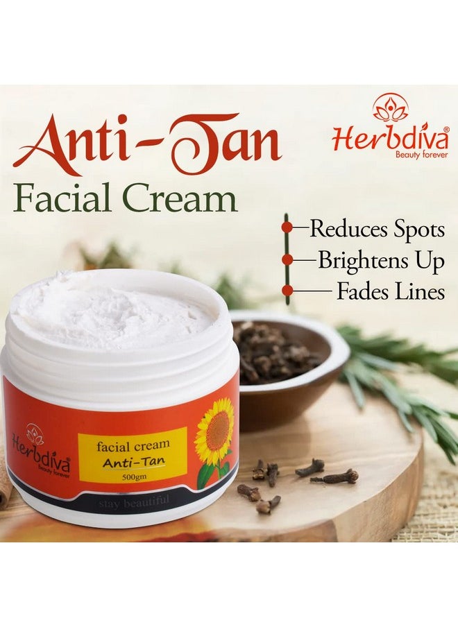 Anti Tan Scrub, Gel, Cream & Pack 500Gm Each Pack Of 4