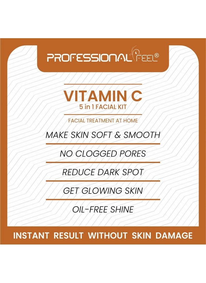 Vitamin C Facial Kit For All Type Skin Solutioin Women & Men Facial Kit ( 150 G)