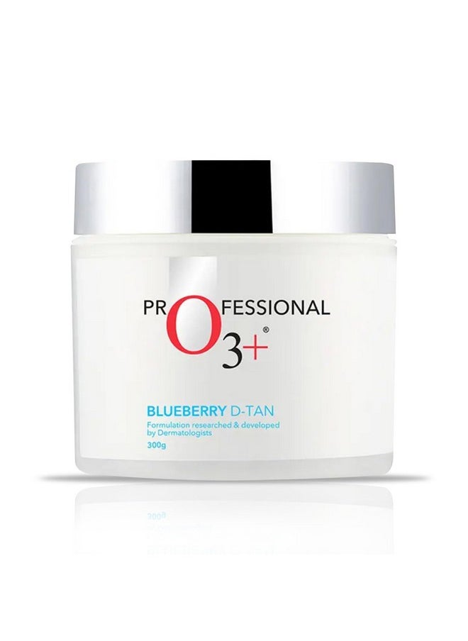 Blueberry D-Tan® With Natural Extracts For Tan Removal & Sun Damage Protection Ideal For Dry Skin (300 G)