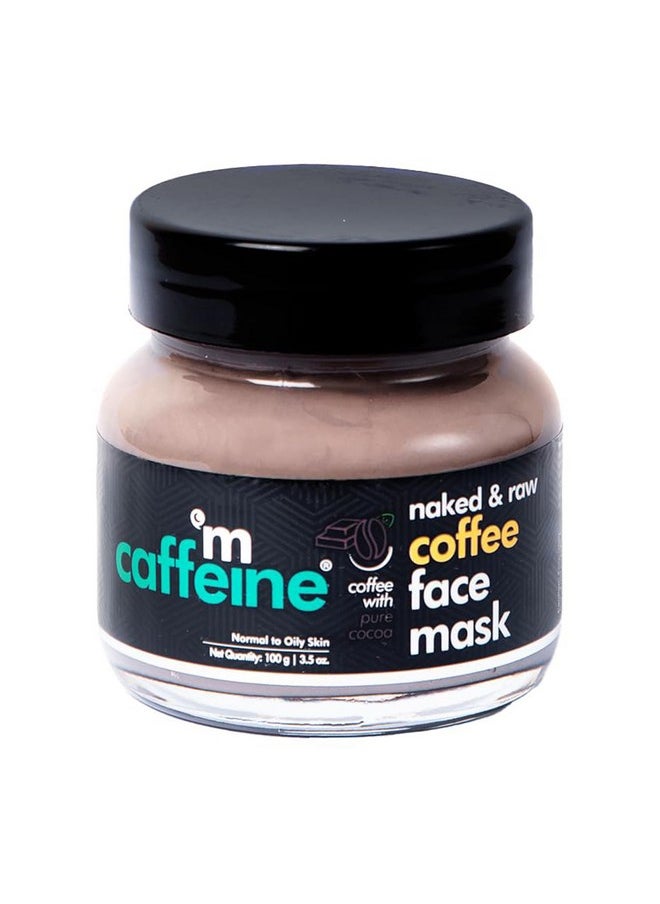 Coffee De Tan Face Pack Mask With Kaolin Clay, Multani Mitti & Bentonite Clay | Removes Tan, Cleanses Pores & Controls Excess Oil | For All Skin Types (100Gm)