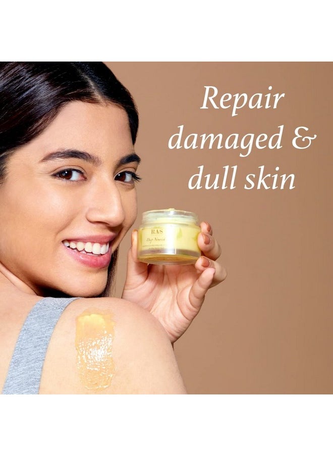 Deep Nourish Butter Balm | Moisturizer For Face, Hair & Nails | Face Cream For Dry Skin, Lips,Scalp | Calendula & Hibiscus | Vegan & Cruelty Free For Men & Women, 40Gm