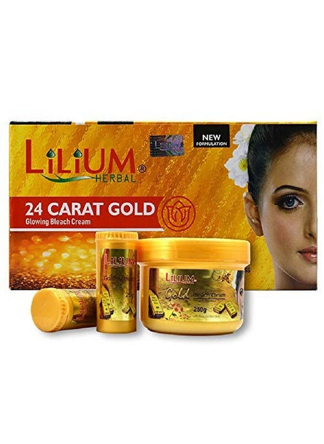 Gold Instant Fairness Bleach Cream; With Real Golden Dust 300G