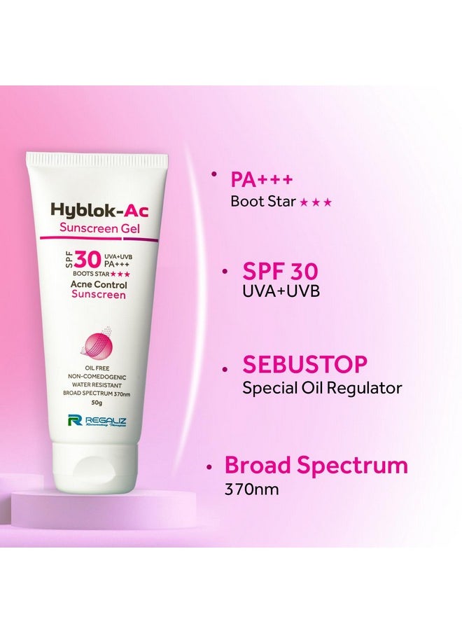 Hyblok Acne Control Kit | Moisturzing Gel & Sunscreen Gel