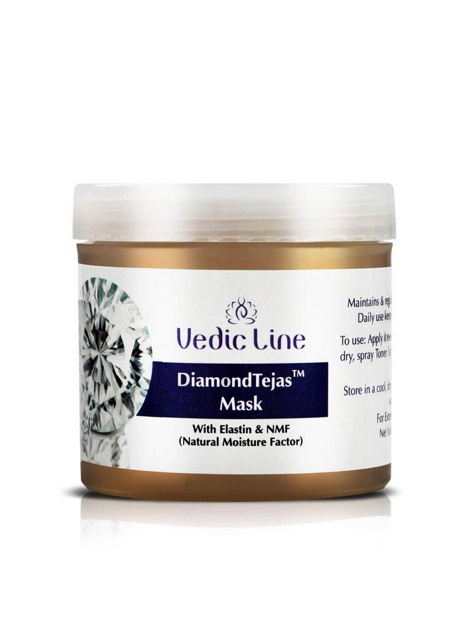 Vedicline Diamond Tejas Face Pack, Reduce Wrinkles, Dark Spots & Scars With Almond Oil, Olive Oil, Shea Butter For Glowing And Radiant Skin,100Ml