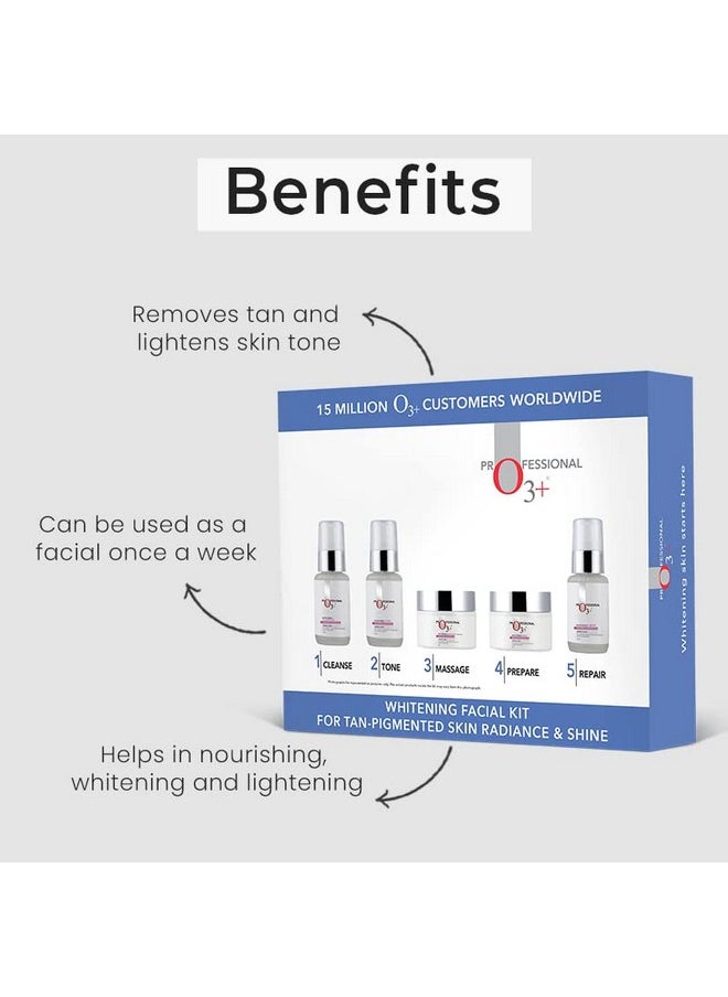 Whitening Facial Kit For Tan-Pigmented Skin (100G+150Ml)