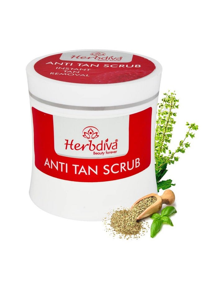 Anti Tan Face Scrub 250Ml | Enriched With Clove Oil & Milk Protein | For Instant Tan Removal, Beauty Forever