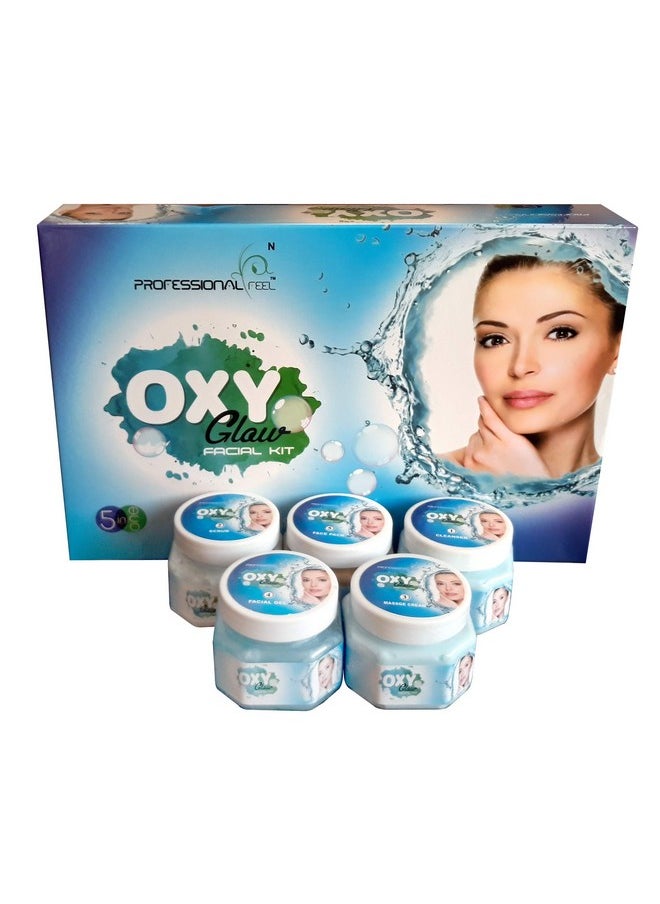 Oxy Glow Facial Kit For Women & Men All Type Skin Solution (Set Of 5) - 500 Gm