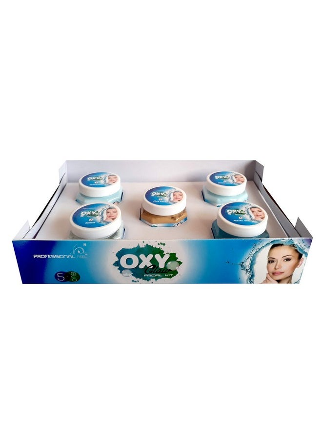 Oxy Glow Facial Kit For Women & Men All Type Skin Solution (Set Of 5) - 500 Gm