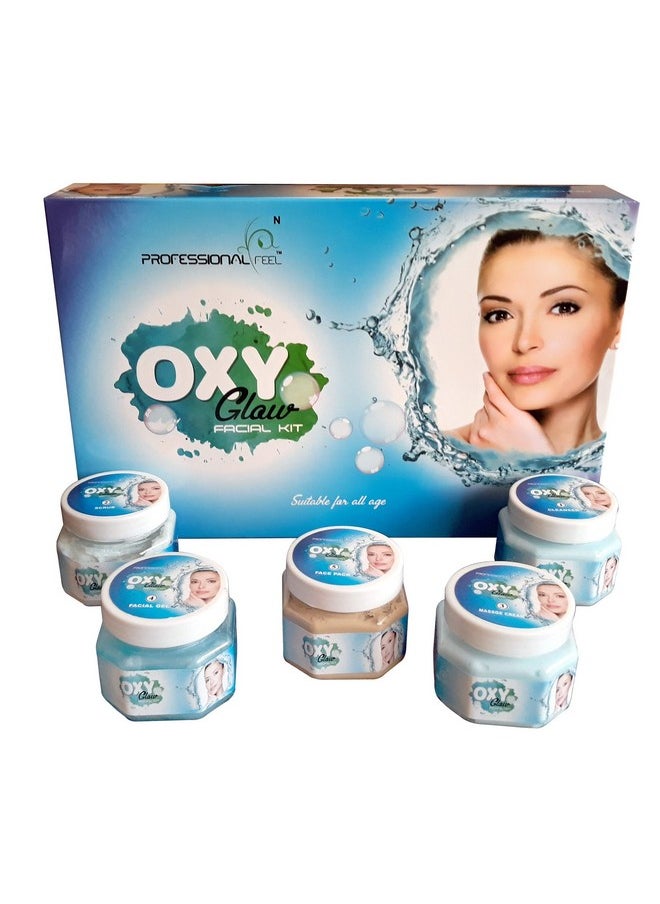 Oxy Glow Facial Kit For Women & Men All Type Skin Solution (Set Of 5) - 500 Gm