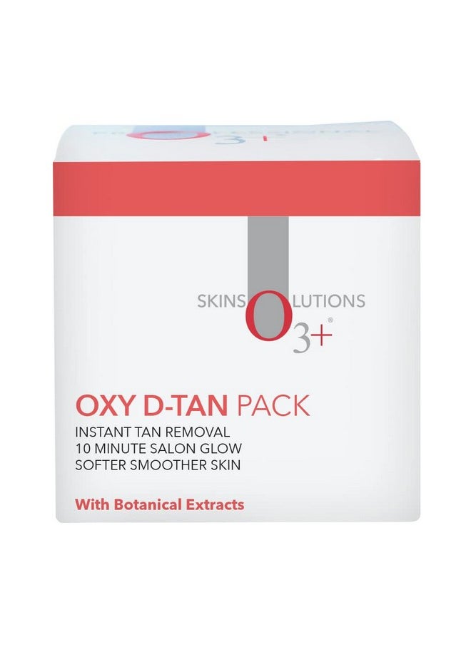 Oxy D-Tan Pack For Instant Tan Removal & Sun Damage Protection For All Skin Types, 300Gm