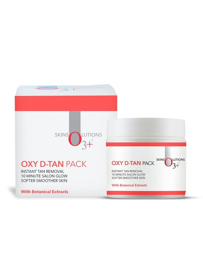 Oxy D-Tan Pack For Instant Tan Removal & Sun Damage Protection For All Skin Types, 300Gm