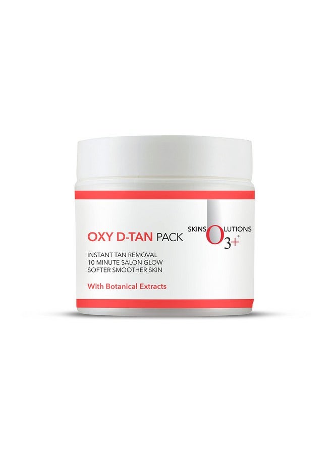 Oxy D-Tan Pack For Instant Tan Removal & Sun Damage Protection For All Skin Types, 300Gm