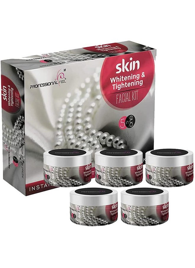 Skin Whitening & Tightening Facial Kit (Set Of 5) 500 Gm