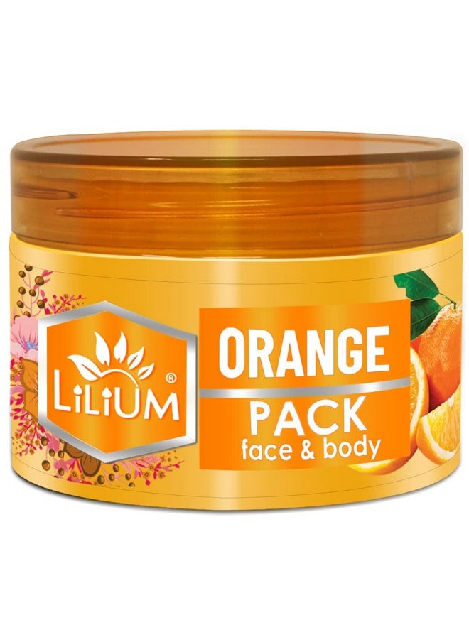 Orange Face Pack, 250Gm | Enriched With Natural Extract & Brightening Skin And Glowing Face