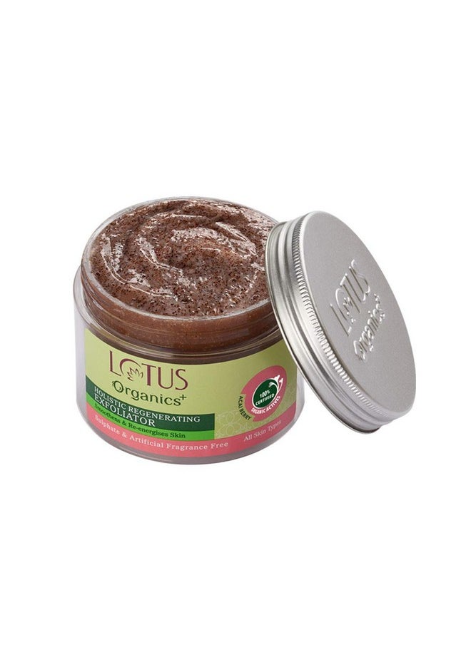 Holistic Regenerating Exfoliator | For Deep Nourishment | Sulphate Free Face Scrub | 100G