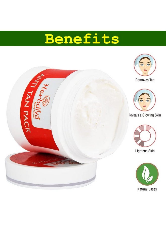 Anti Tan Face Pack 250Ml | Enriched With Clove Oil & Milk Protein | For Tan Removal, Beauty Forever