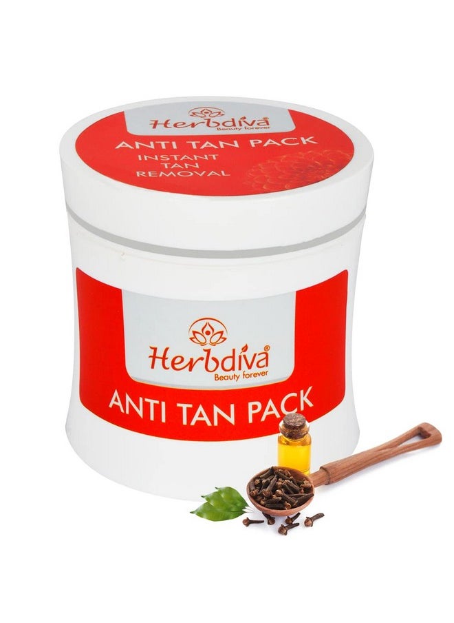 Anti Tan Face Pack 250Ml | Enriched With Clove Oil & Milk Protein | For Tan Removal, Beauty Forever