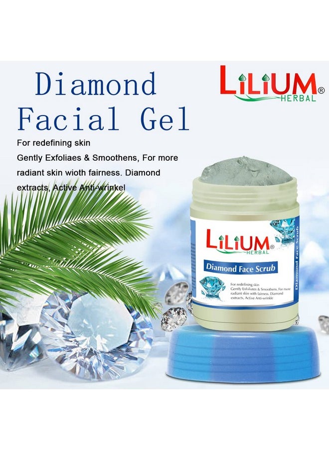 Diamond Gently Exfoliates & Smoothness Active Anti-Wrinkle Face Scrub 900Ml