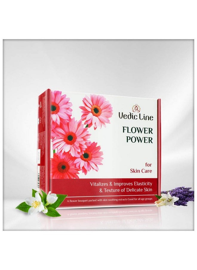 Flower Power Facial Kit, For Skin Care Improves Skin Elasticity & Texture With White Lily, Lavender, Jasmine Makes Skin Relaxed & Flower Fresh, 400Ml