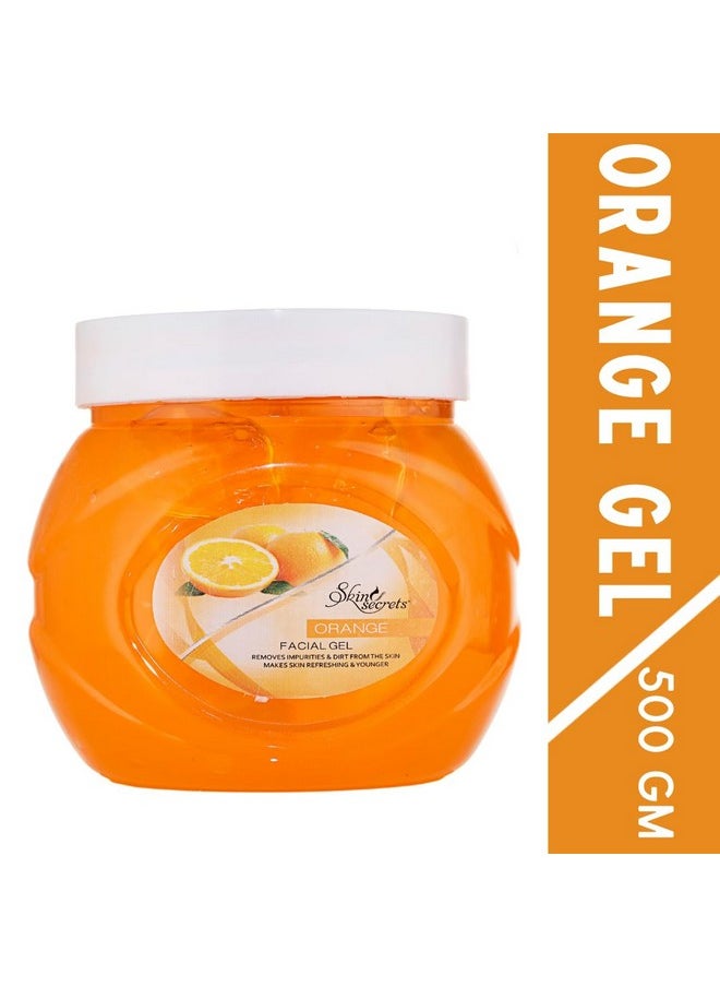 Orange Facial Massage Gel With Orange Oil| 500Gm