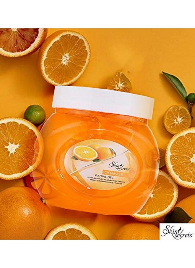 Orange Facial Massage Gel With Orange Oil| 500Gm