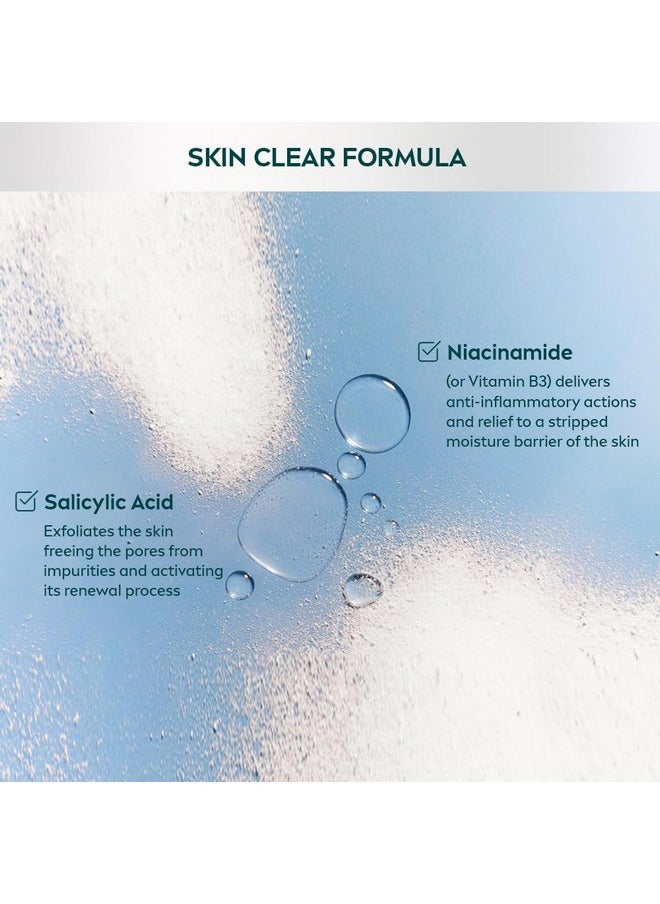 Derma Skin Clear Anti-Blemish Scrub With Salicylic Acid & Niacinamide Reduces Blackheads